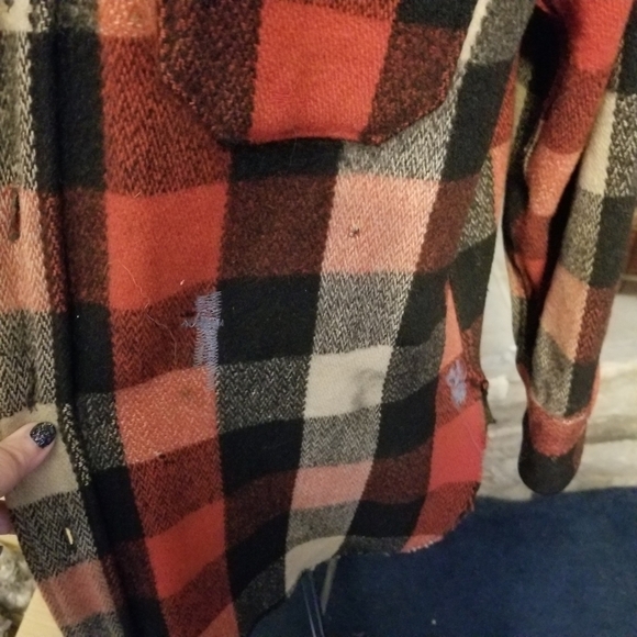 Vintage 1940s Woolrich Plaid Wool Jacket - Picture 2 of 7